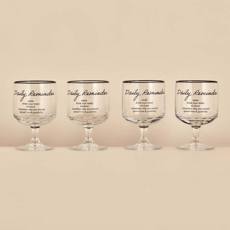 Daily Reminder 4 Pieces Cup Set - Image 3