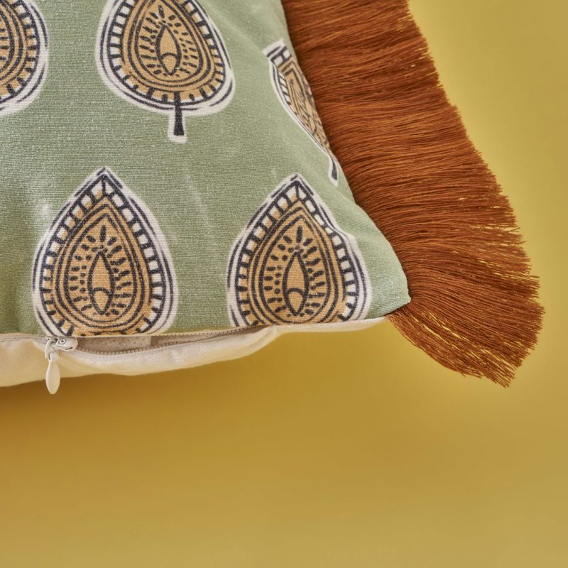 Indian Elegance Cushion Cover Very Clorful (43x43cm ) - Image 2