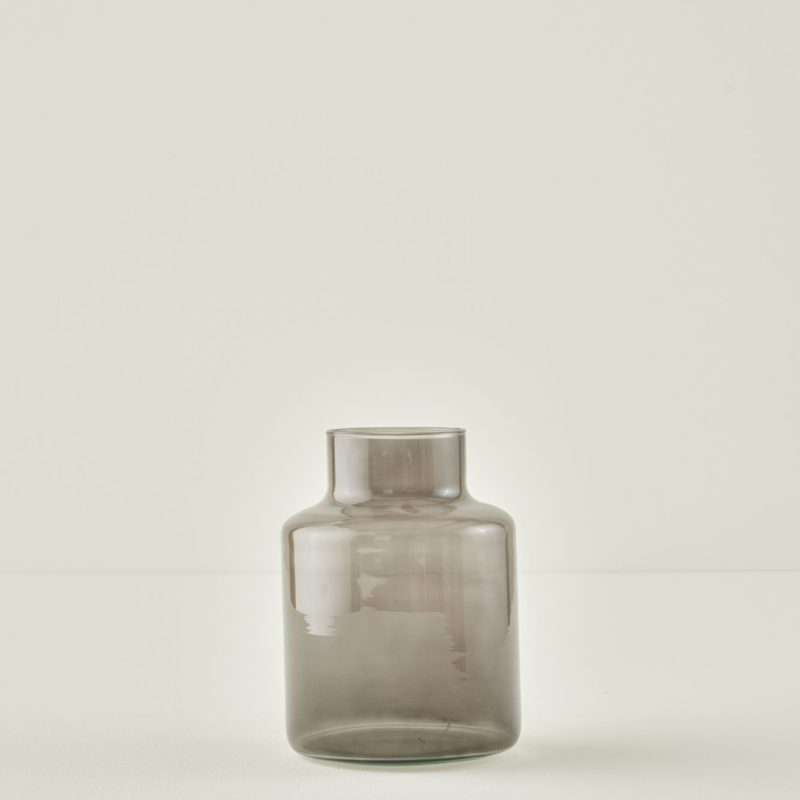 Lore Glass Vase Smoked (14x14x20 cm) - Image 2