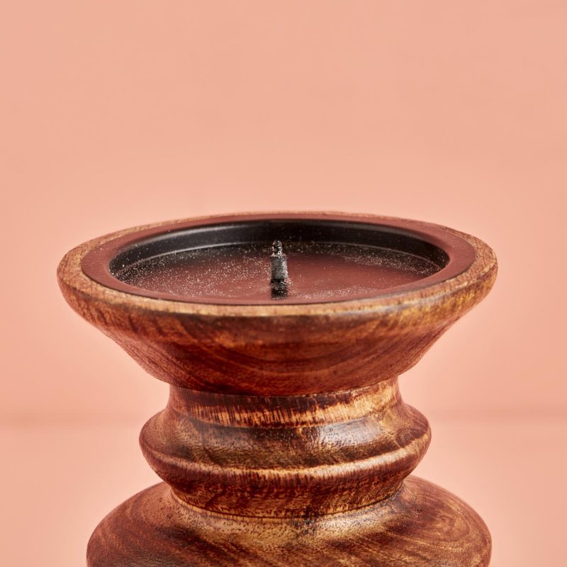 Woody Candle Holder - Image 2