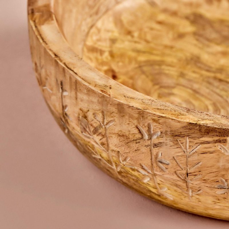 Flowers Decorative Bowl (24x7 cm) - Image 2