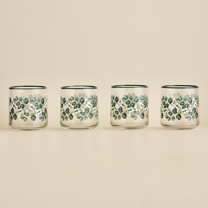Ocaliptus 4 Pieces Beverage Glass Green 280 ml - Image 2