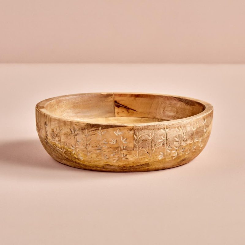 Flowers Decorative Bowl (24x7 cm) - Image 3