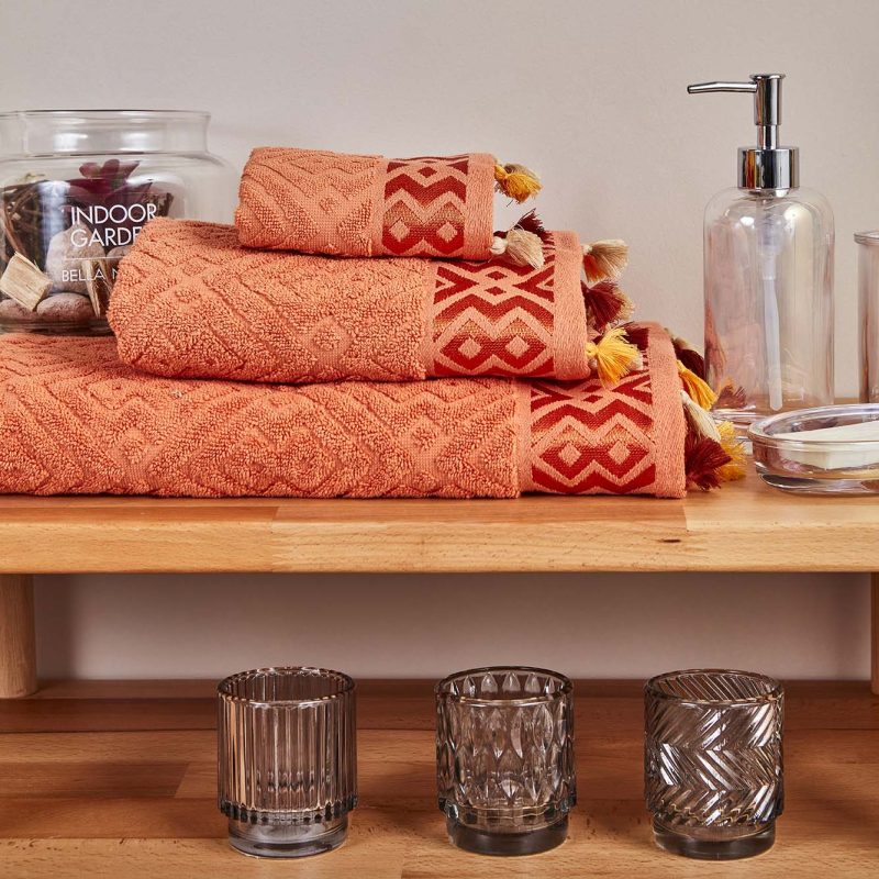 Mosaic Bath Towel - Image 2