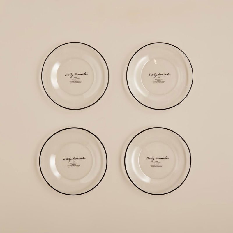 Daily Reminder Side Plate Set of 4 - Image 3