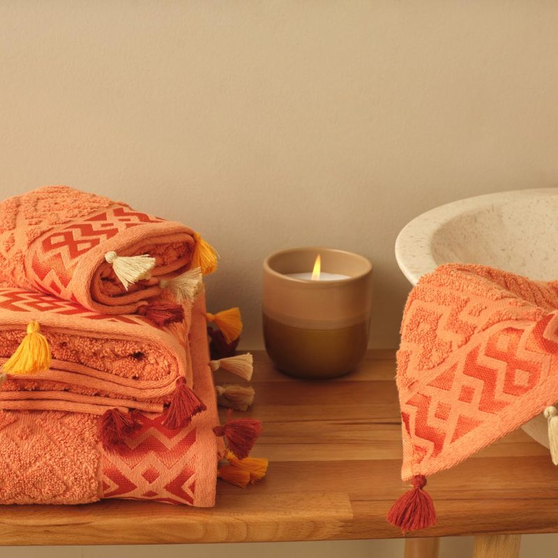 Mosaic Bath Towel - Image 4