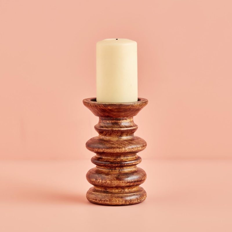Woody Candle Holder - Image 3