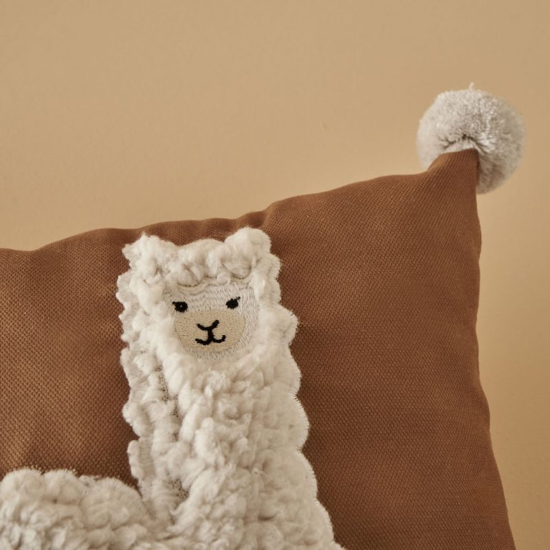 Alpaca Punch Throw Pillow - Image 3