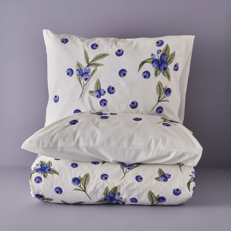 Blueberry King Size Duvet Cover Set - Image 4