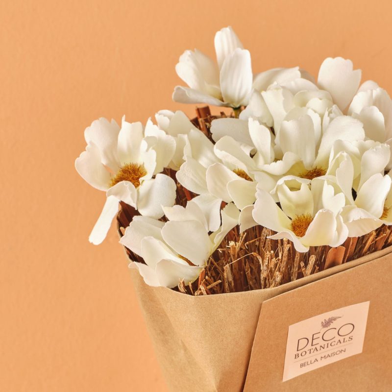 Daisy Branch Flower Bouquet White 35 cm - Image 2