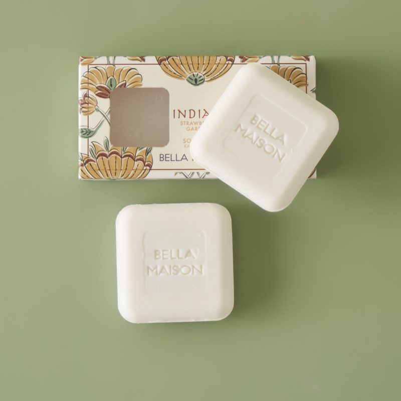 Indian Strawberry Garden Soap 100 gr 3-pack - Image 2