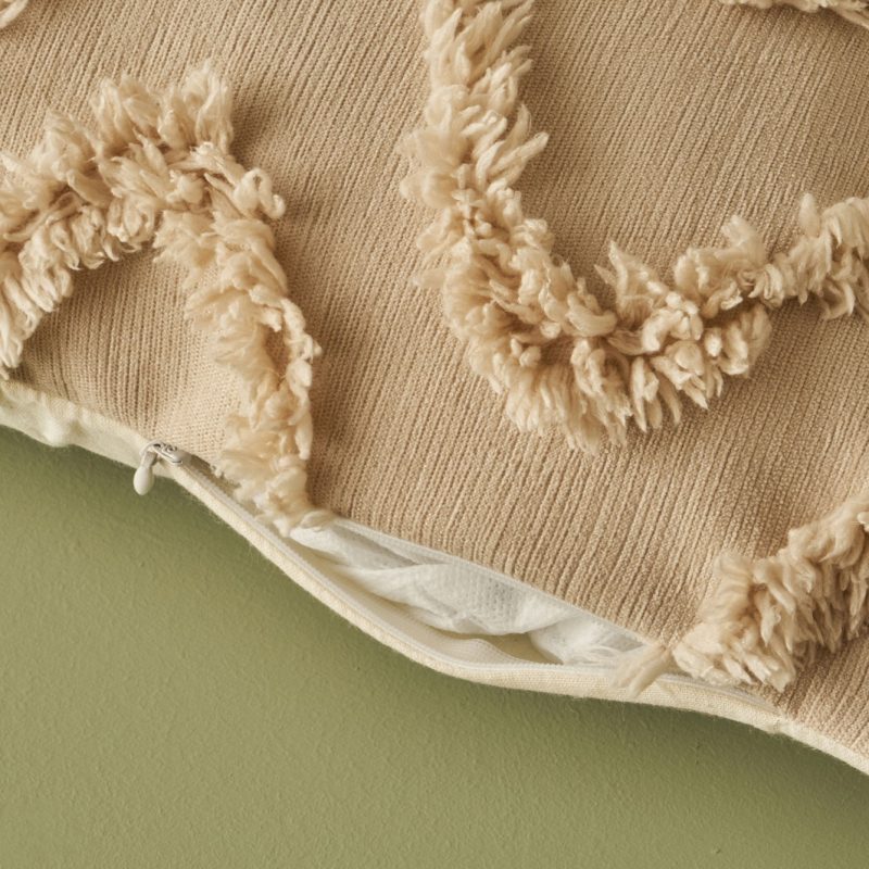 Nate Cushion White (43x43 cm) - Image 3