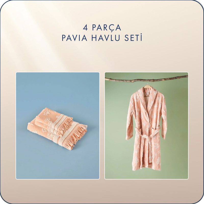 Pavia 4 Piece Towel Set