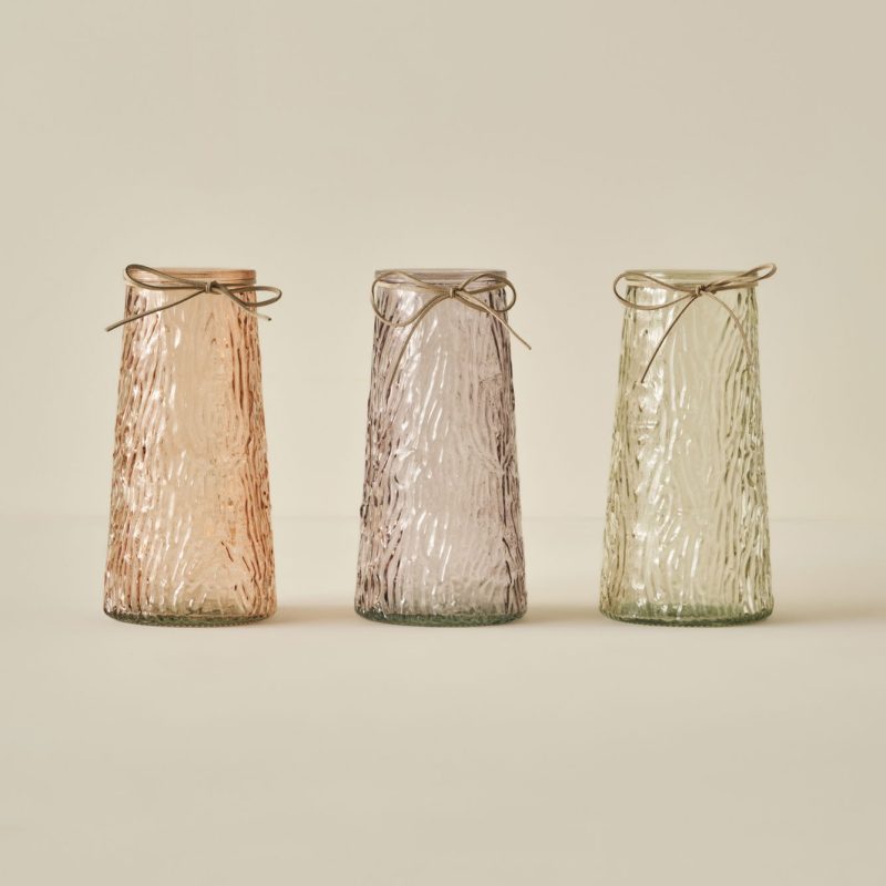 Garden Glass Vase Purple - Image 3