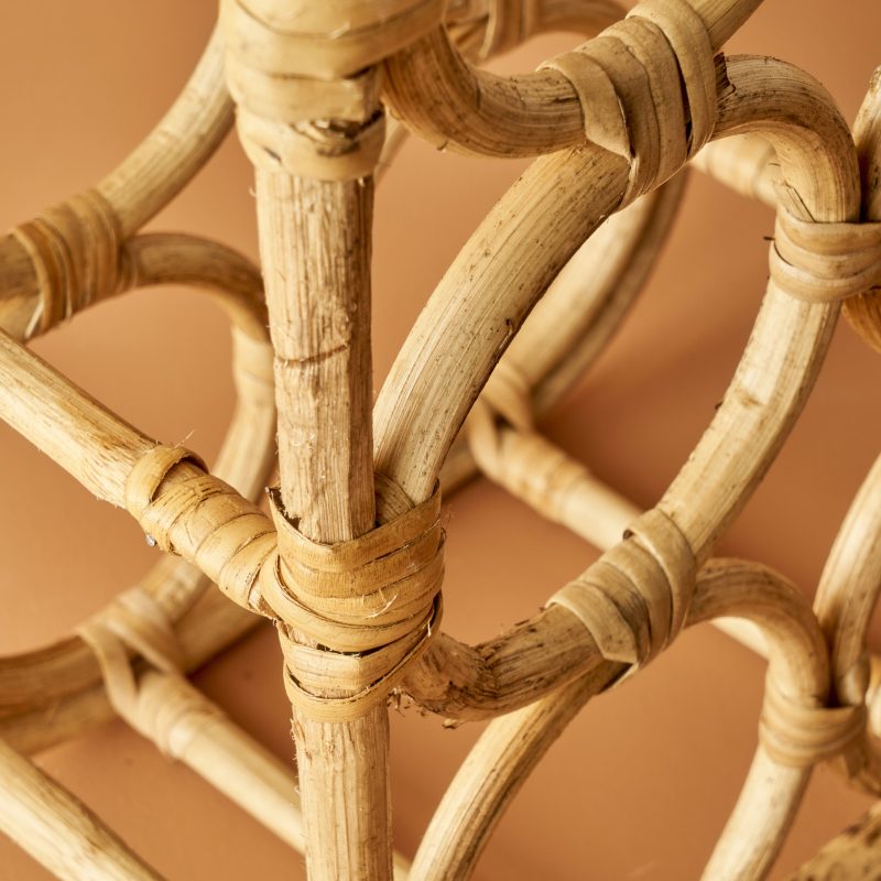 Mist Wicker Bottle Rack - Image 2