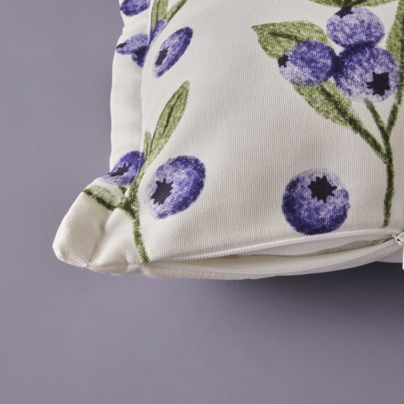Blueberry Cushion Cover Blue (43x43 cm) - Image 2