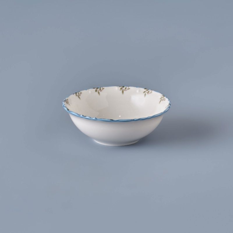 Vintage 24 Piece Dinnerware Set Blue - Image 13