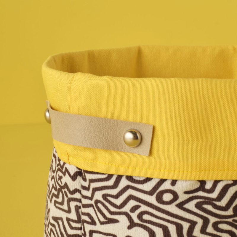 Keith Haring Colored Organizer Basket (22x18 cm) - Image 2