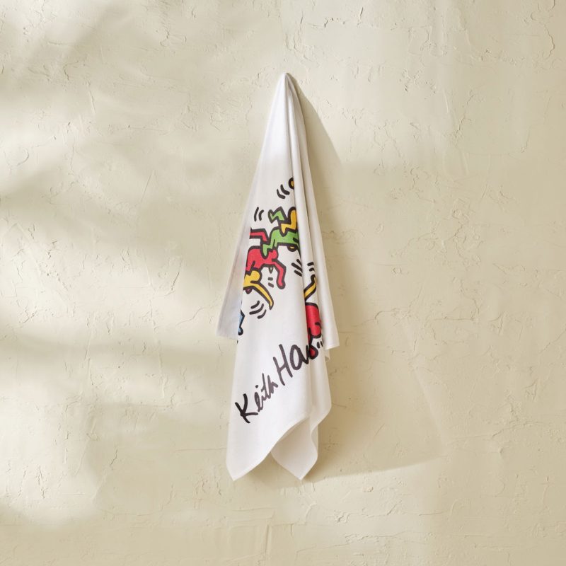 Keith Haring Colored Bath Towel - Image 2