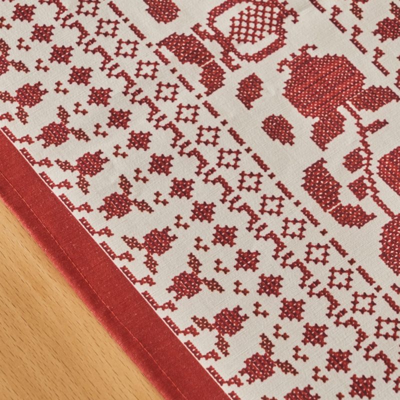 New Year Tablecloth Beige (153x250 cm) - Image 3