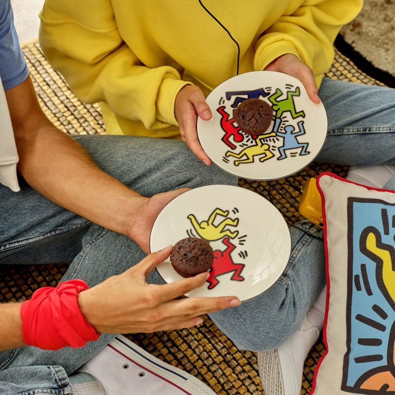 Keith Haring Double Side Plate (19 cm) - Image 2