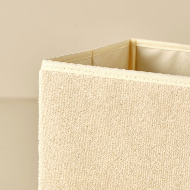 Karla Towel Fabric Box Without Lid (20x20 cm) - Image 3