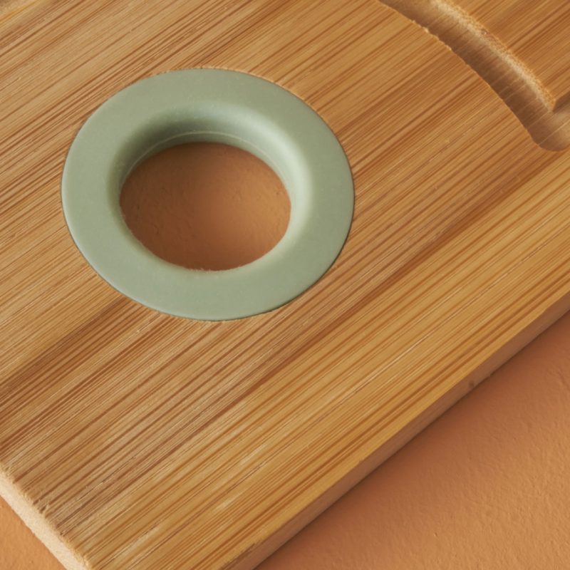 Ronna Bamboo Cutting Board Green (36x23x1 cm) - Image 2