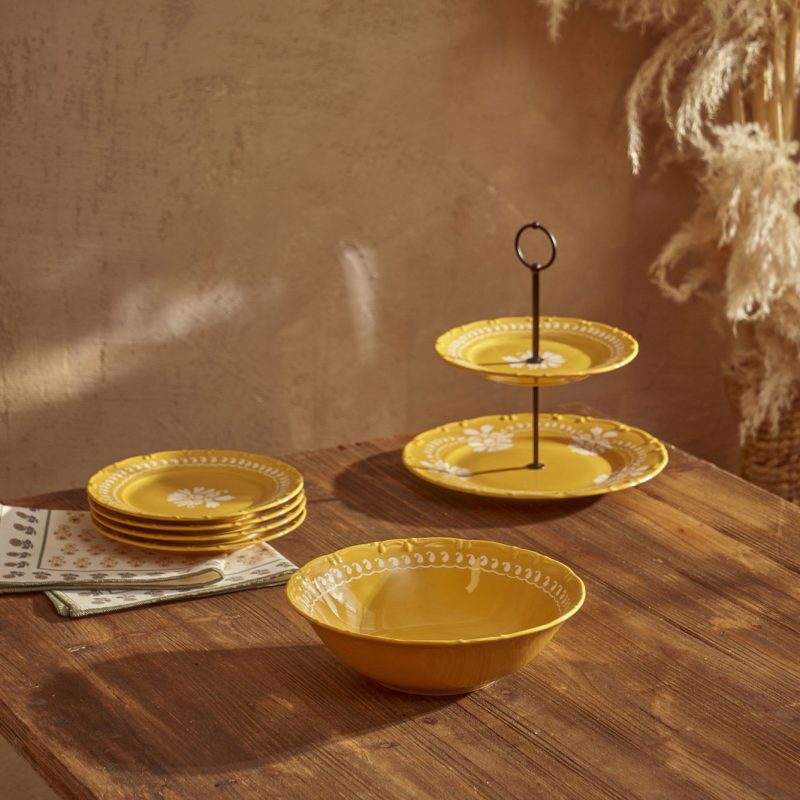 Indian Salad Bowl Mustard - Image 4