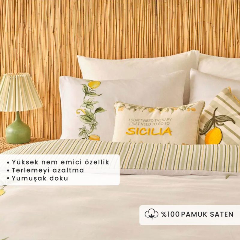 Sicilia Double Duvet Cover Set - Image 2
