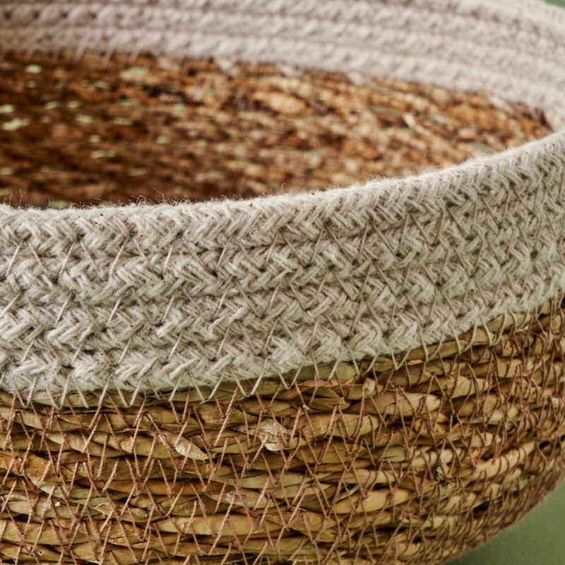 Leya Large 3-Piece Wicker Basket Set - Image 4