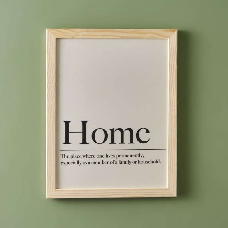 Home Love Framed Painting 30x40 cm Set of 2 - Image 2