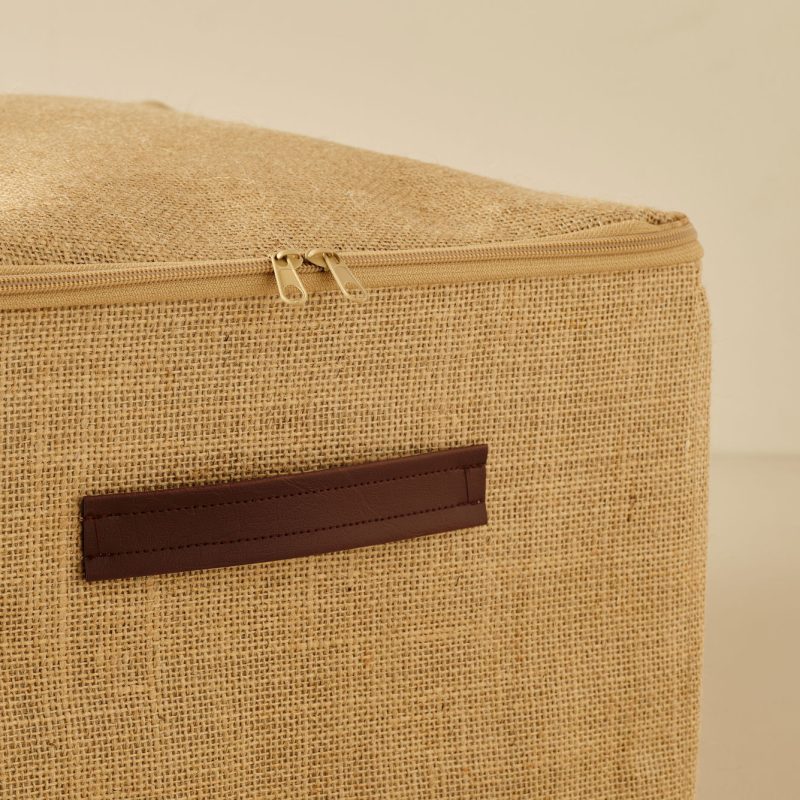 Rose Rectangular Jute Saddle (23x42x35 cm) - Image 2