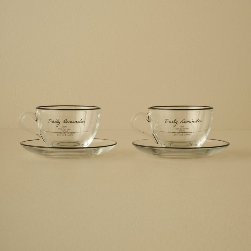 Daily Reminder Tea Cup Set of 2 - Image 3