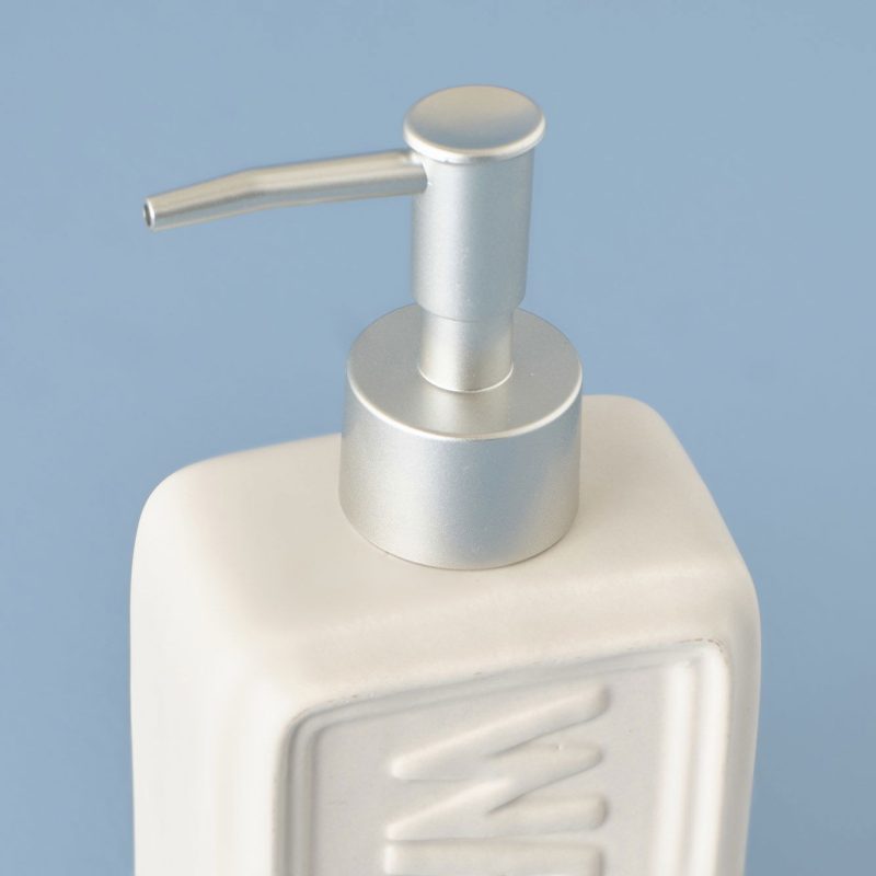 Wash Liquid Soap Dispenser White - Image 2