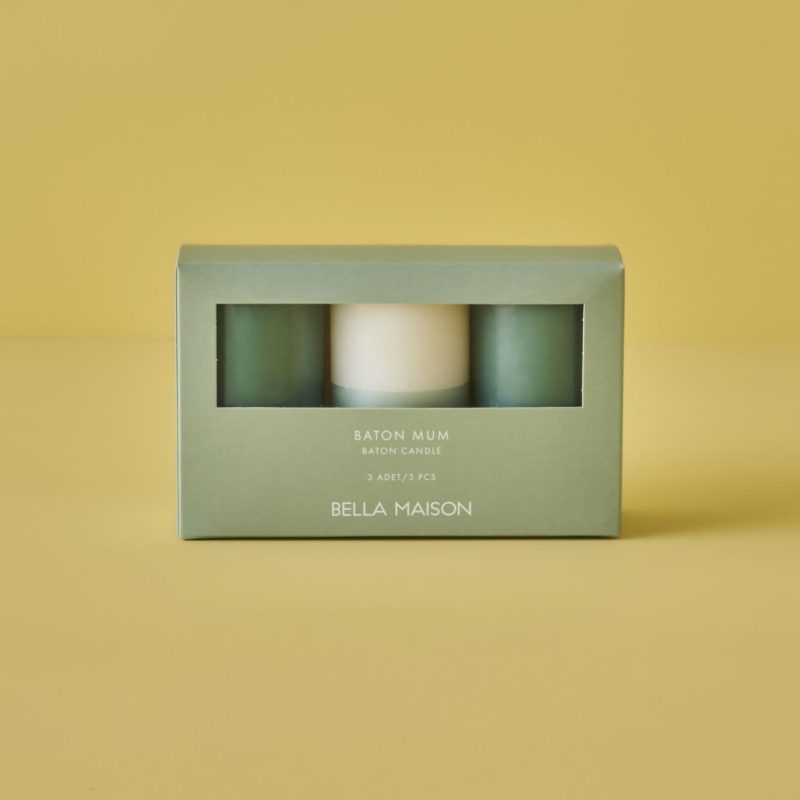 Hill Baton Candle 3-pack - Image 2
