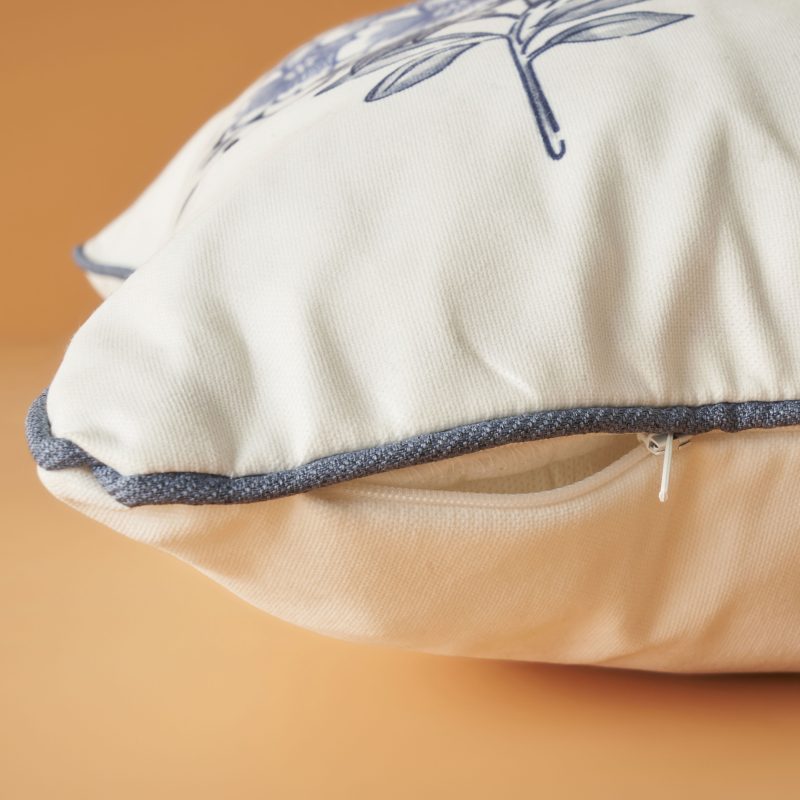 Bleu Blanc Cushion Cover Blue (45x45 cm) - Image 3
