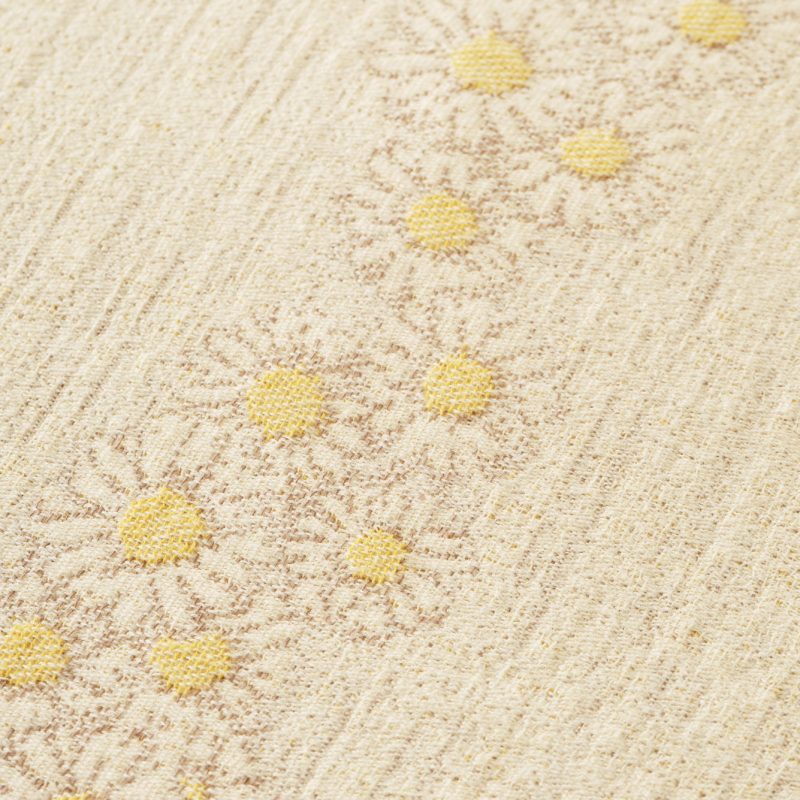 Daisy Single Bedspread Set Cream (180x240 cm) - Image 4
