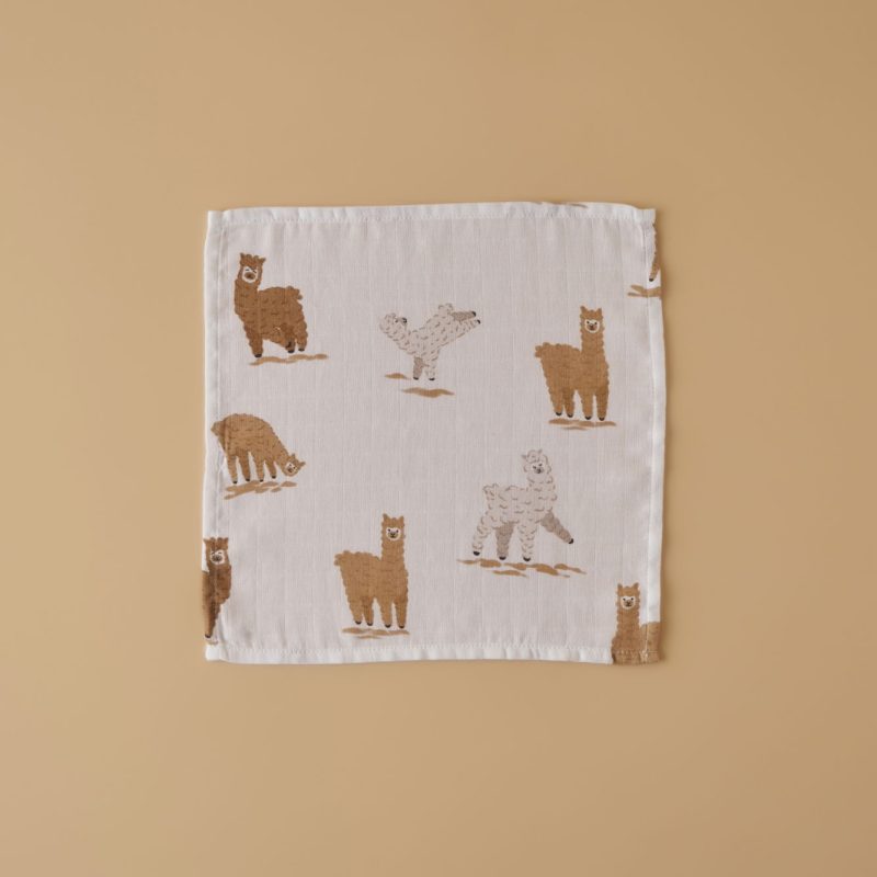 Alpaca Mouth Wiping Cloth Set of 4 - Image 3