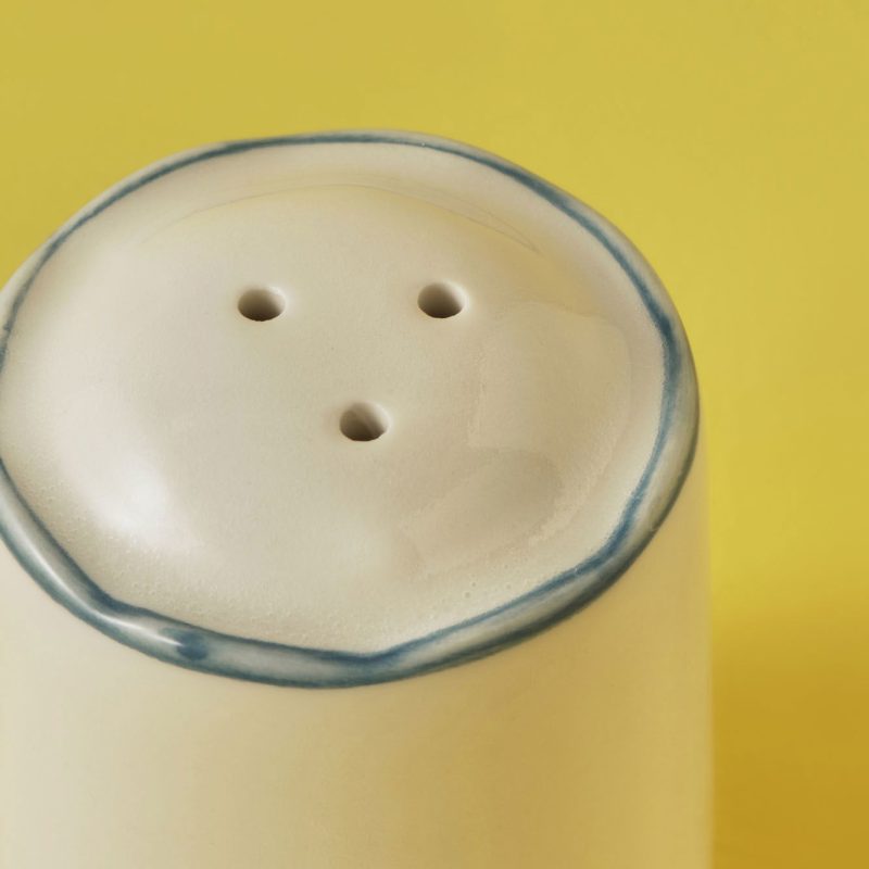 Mabel Stoneware Salt-Pepper Shakers Blue - Image 2