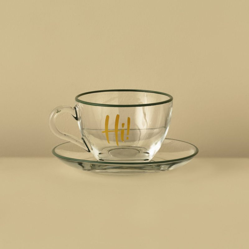 Hello Tea Cup Set of 2 (240 cc) - Image 5