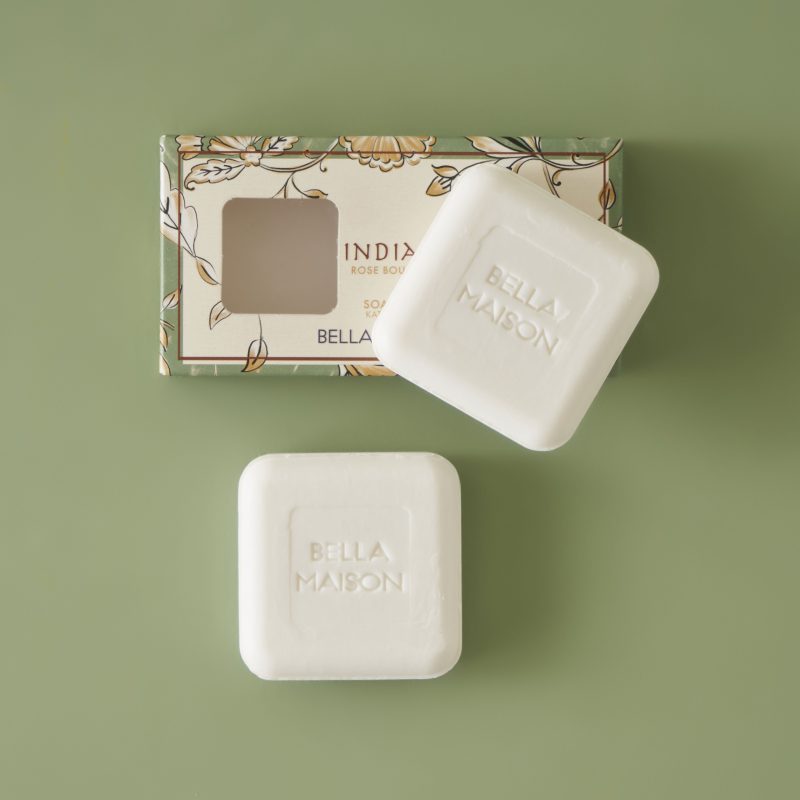 Indian Rose Bouquet Soap 100 gr 3 packs - Image 2