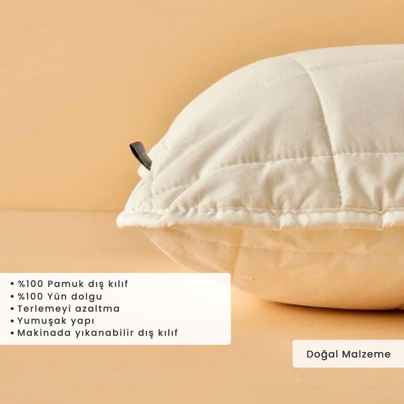 Wool Pillow 50x70 - Image 2