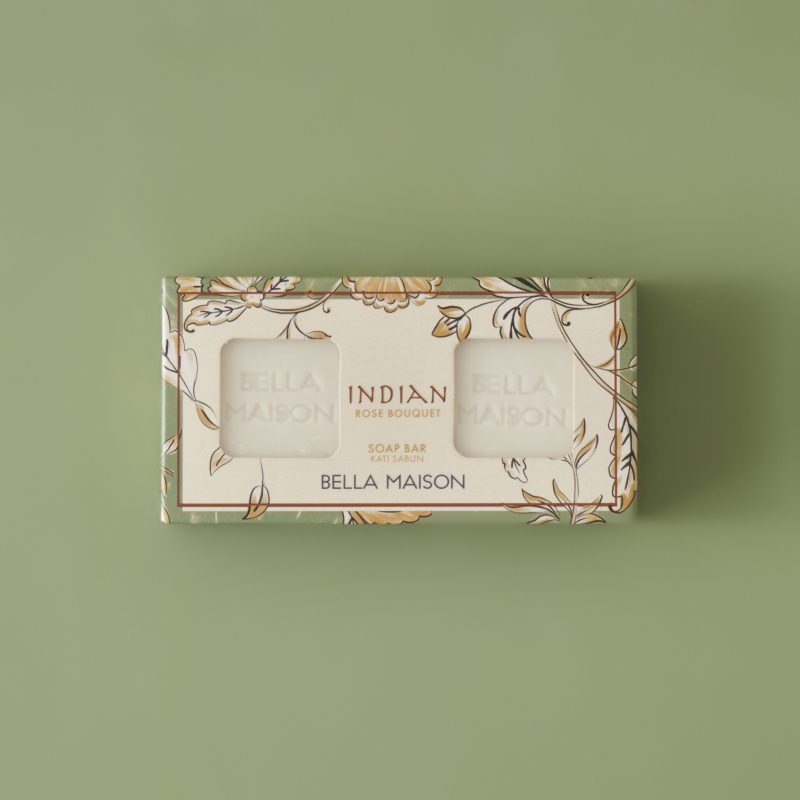 Indian Rose Bouquet Soap 100 gr 3 packs - Image 3