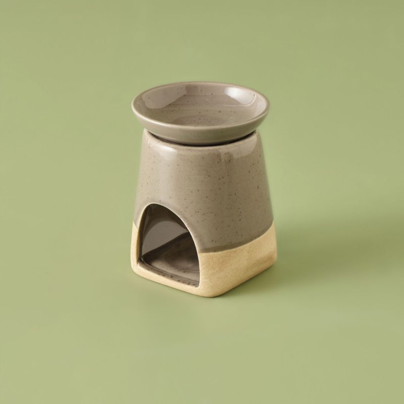 Valerie Porcelain Incense Burner Gray - Image 2