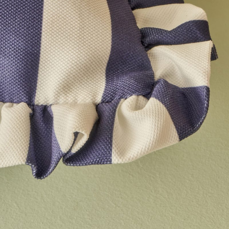 Line Cushion Cover Blue (43x43 cm) - Image 2