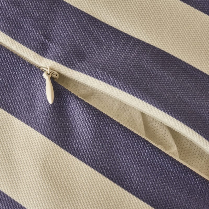 Line Cushion Cover Blue (43x43 cm) - Image 3