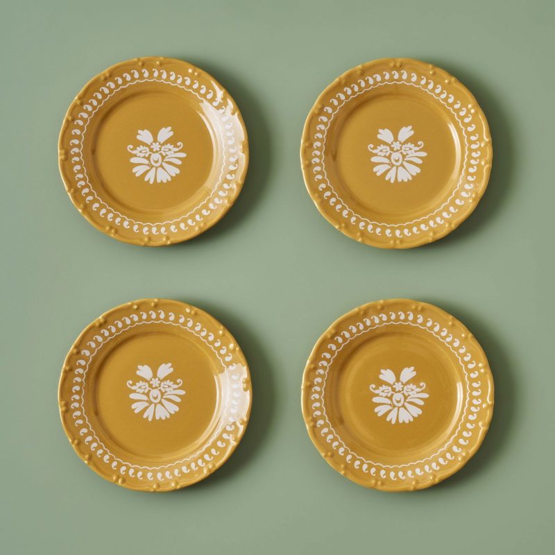 Indian Cake Plate Set of 4 - Image 2
