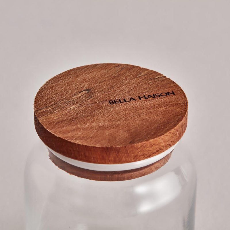 Joye Wooden Lid Jar Set of 3 ( 290 cc ) - Image 2
