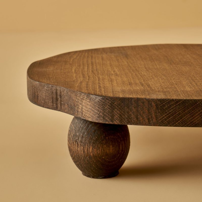 Geo Wooden Serving Stand - Image 2