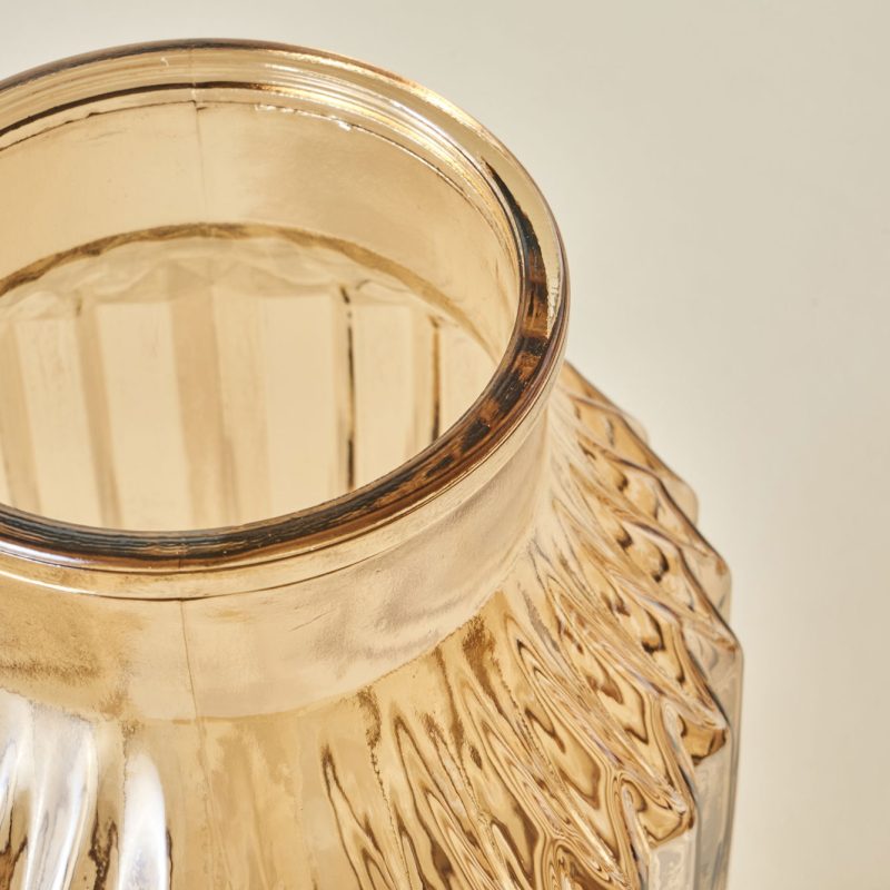 Nilda Vase Amber - Image 3